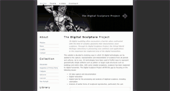 Desktop Screenshot of digitalsculpture.org
